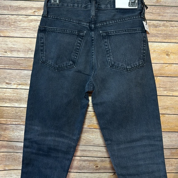 NWT Re/Done high rise skinny ankle crop Jean - Picture 2 of 4